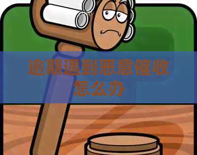 逾期遇到恶意怎么办