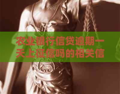 农业银行信贷逾期一天上吗的相关信息