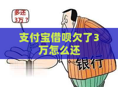 信用卡信用卡欠了3万怎么还