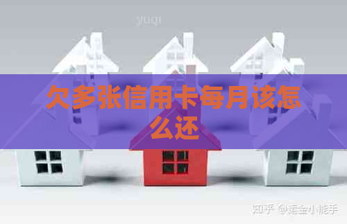 欠多张信用卡每月该怎么还