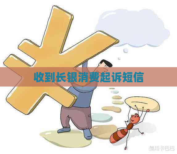 收到长银消费起诉短信