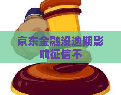 京东金融没逾期影响不