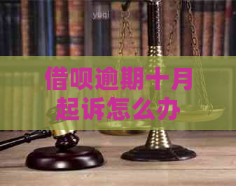 信用卡逾期十月起诉怎么办