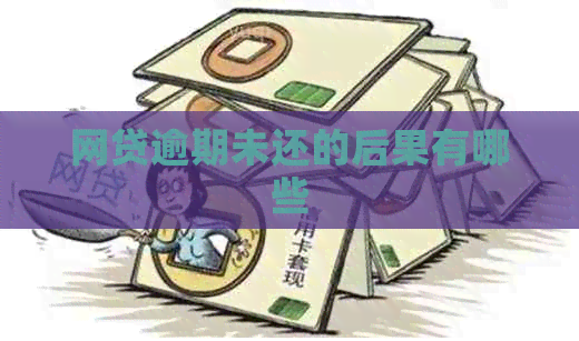 网贷逾期未还的后果有哪些