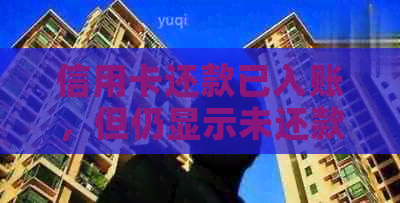 信用卡还款已入账，但仍显示未还款的解决方法及原因分析