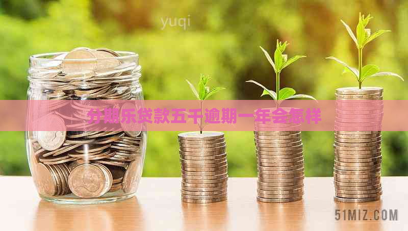 贷款五千逾期一年会怎样