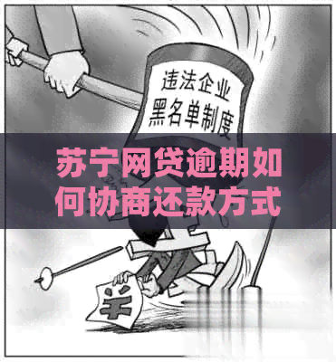 苏宁网贷逾期如何协商还款方式
