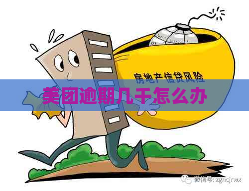 美团逾期几千怎么办