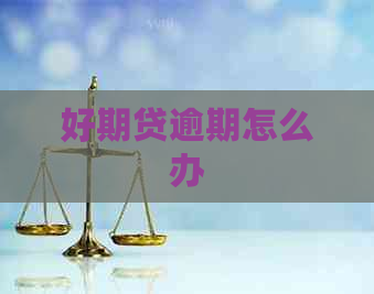 好期贷逾期怎么办
