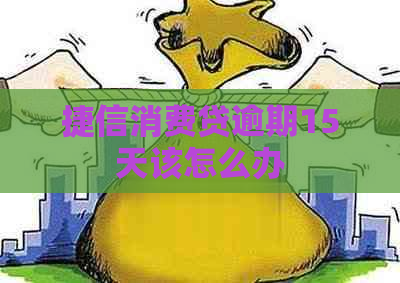 捷信消费贷逾期15天该怎么办