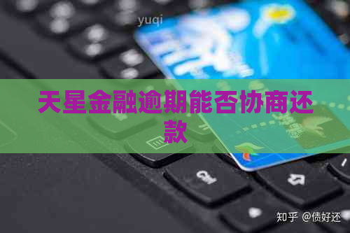天星金融逾期能否协商还款
