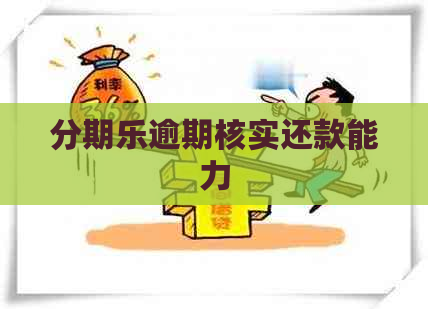 逾期核实还款能力