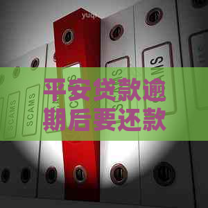 平安贷款逾期后要还款
