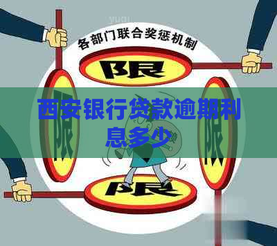 西安银行贷款逾期利息多少