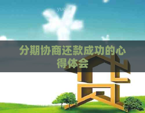分期协商还款成功的心得体会