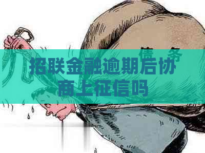 招联金融逾期后协商上吗