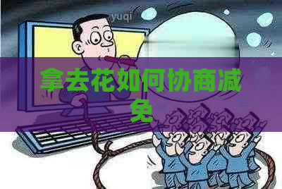 拿去花如何协商减免