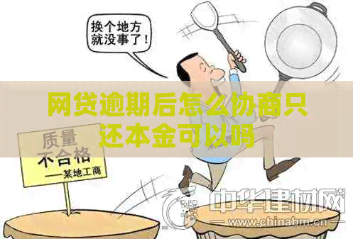 网贷逾期后怎么协商只还本金可以吗
