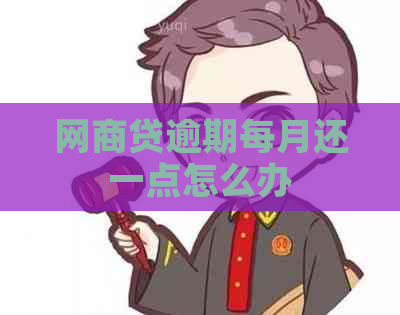 网商贷逾期每月还一点怎么办 网商贷逾期每月还一点怎么办