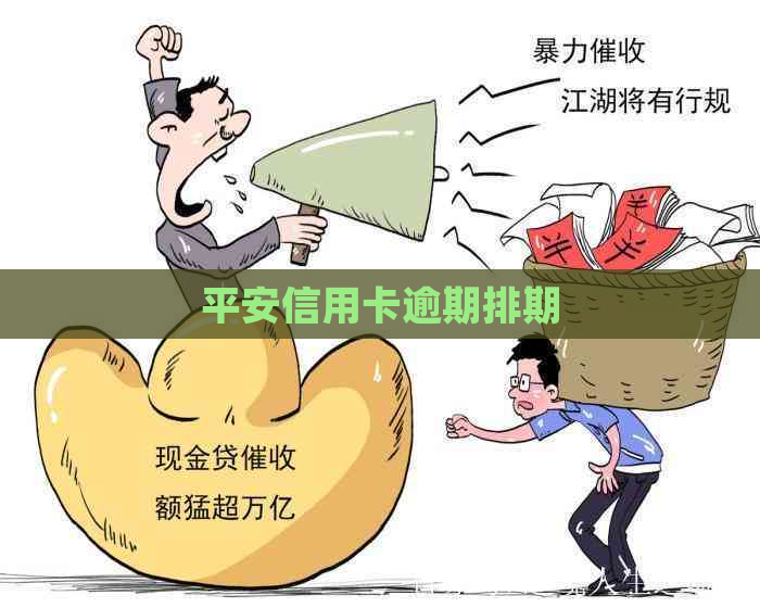 平安信用卡逾期排期
