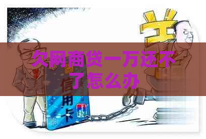 欠白条贷一万还不了怎么办