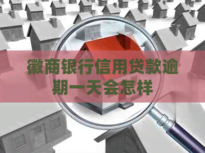 徽商银行信用贷款逾期一天会怎样