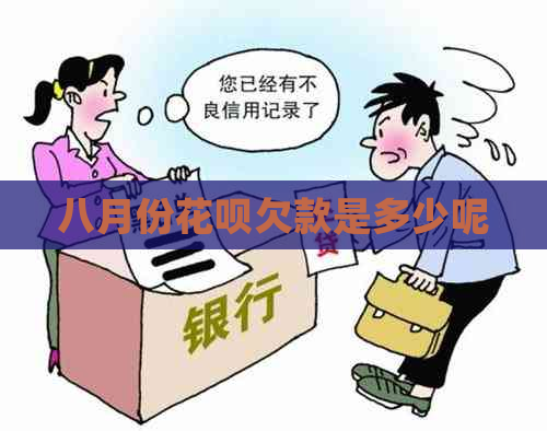 八月份白条欠款是多少呢
