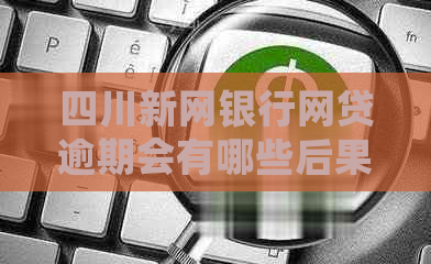 四川新网银行网贷逾期会有哪些后果