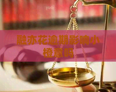 融亦花逾期影响小橙意吗