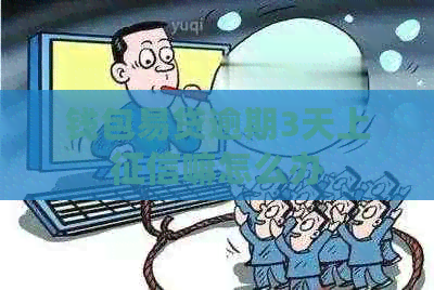 钱包易贷逾期3天上嘛怎么办