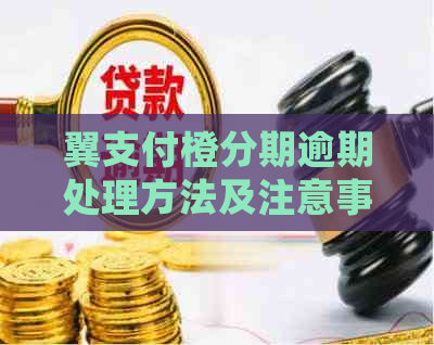 翼支付橙分期逾期处理方法及注意事项
