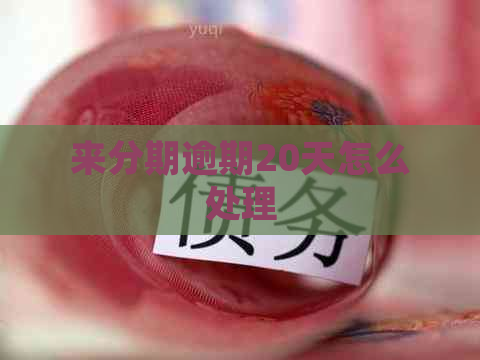 来分期逾期20天怎么处理