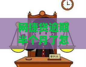 网捷贷逾期半个月了怎么办