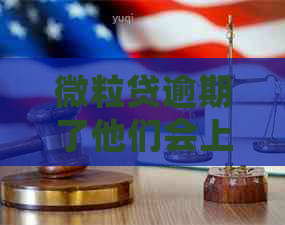 微粒贷逾期了他们会上门吗要注意的事项