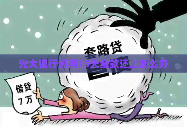 光大银行逾期15天全款还上怎么办
