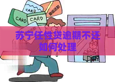 苏宁任性贷逾期不还如何处理