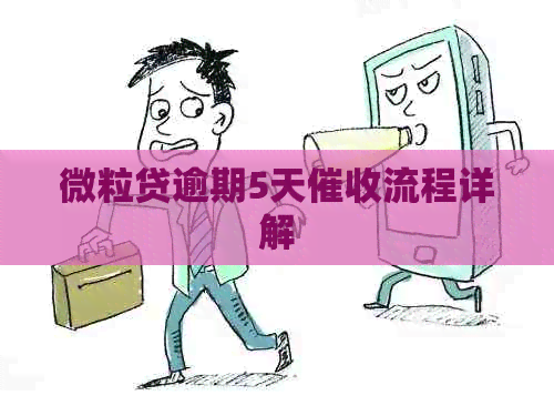 微粒贷逾期5天流程详解