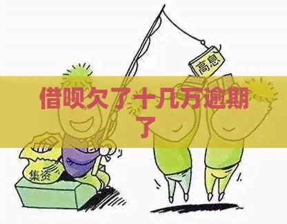 信用卡欠了十几万逾期了