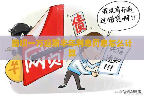 信用卡一万逾期半年利息罚息怎么计算