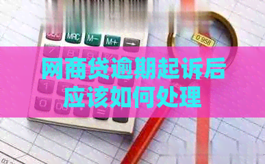 白条贷逾期起诉后应该如何处理