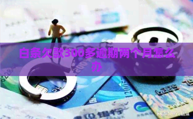 白条欠款300多逾期两个月怎么办