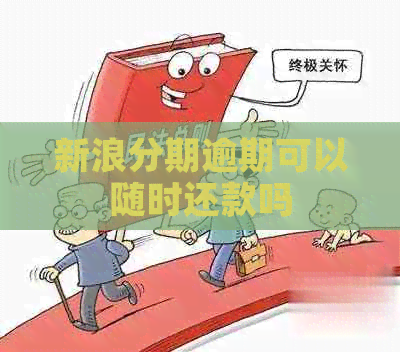 新浪分期逾期可以随时还款吗