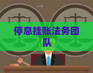 停息挂账法务团队