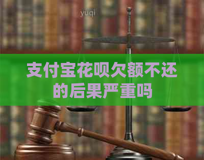 信用卡白条欠额不还的后果严重吗