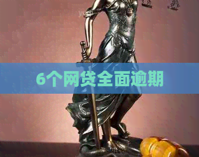 6个网贷全面逾期