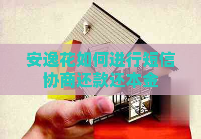 安逸花如何进行短信协商还款还本金