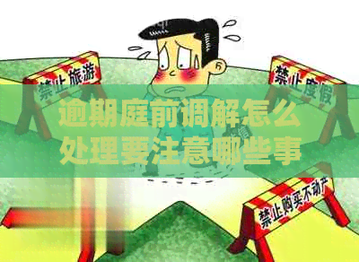 逾期庭前调解怎么处理要注意哪些事项
