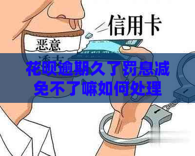 白条逾期久了罚息减免不了嘛如何处理