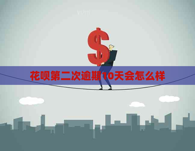 白条第二次逾期10天会怎么样