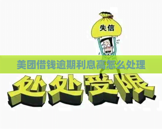 美团借钱逾期利息高怎么处理